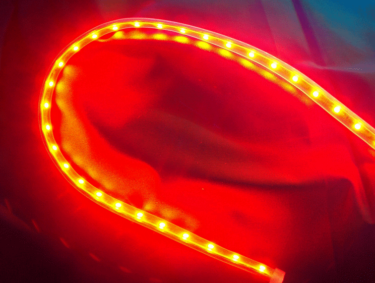 LED Red Rope