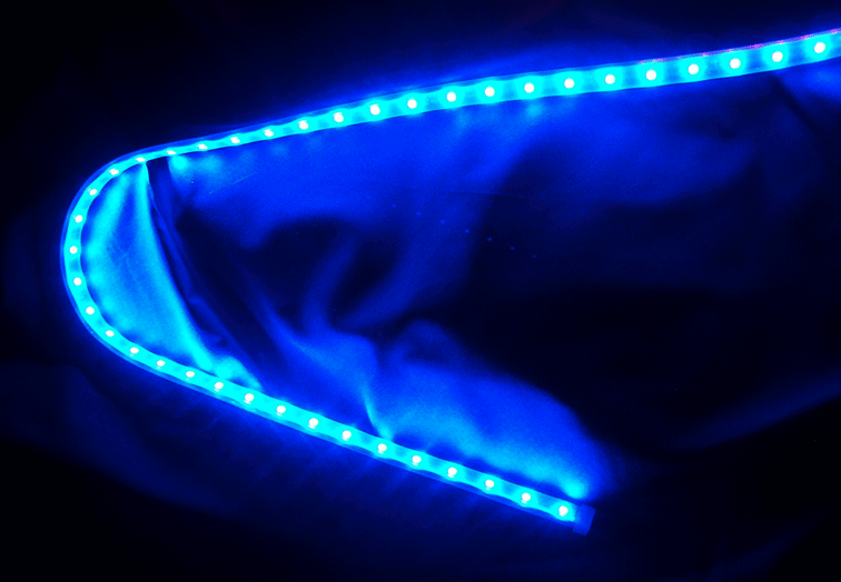 LED Blue Rope
