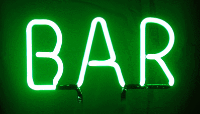 Get attention - order your neon sign with a flasher