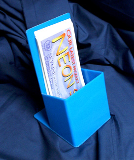 You can personalise your Literature Holder by ordering it with your brand colours