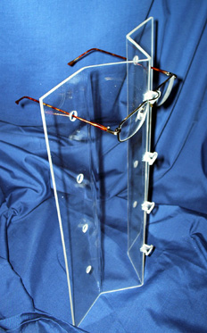 A practical Glasses holder, for a safe presentation