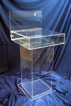 An example of a ballot box we can manufacture